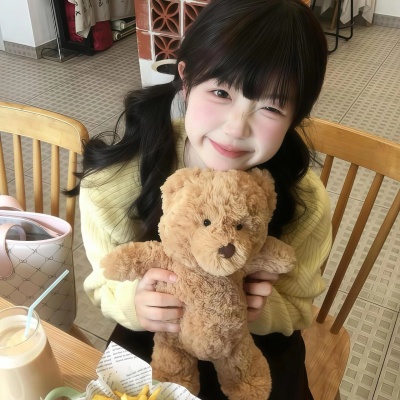 超萌警告❗可爱黄色系真人女头来袭 女生头像 第1张