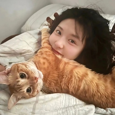 和猫咪合拍的女生头像 女生头像 第5张
