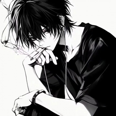 酷飒黑白动漫男头精选|禁欲系 / 痞帅风全覆盖,小众不撞款 男生头像 第8张 酷飒黑白动漫男头精选|禁欲系 / 痞帅风全覆盖,小众不撞款 男生头像 第8张