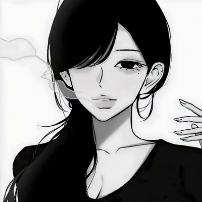 个性黑白动漫权威一男一女情头精选 情侣头像 第6张 个性黑白动漫权威一男一女情头精选 情侣头像 第6张
