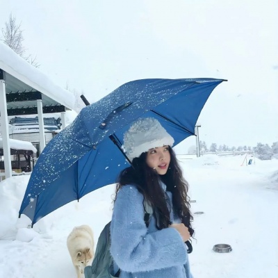 被这组治愈系清新蓝色系女生头像美哭啦！温柔感拉满 女生头像 第5张