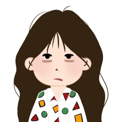 可爱搞怪手绘卡通早八苦命小女孩头像合集 女生头像 第10张