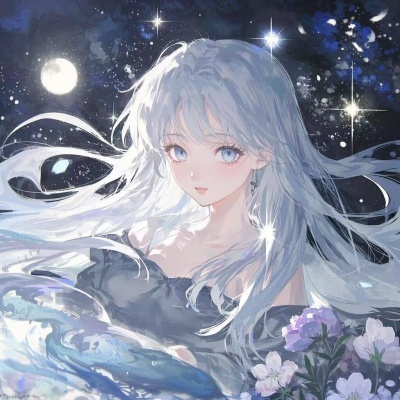 清冷感十足!唯美蓝色动漫女生头像合集,治愈又高级 女生头像 第9张 清冷感十足!唯美蓝色动漫女生头像合集,治愈又高级 女生头像 第9张