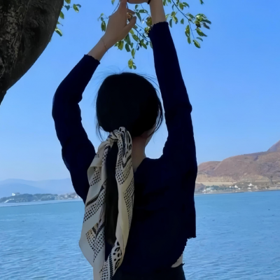 被这组治愈系清新蓝色系女生头像美哭啦！温柔感拉满 女生头像 第7张
