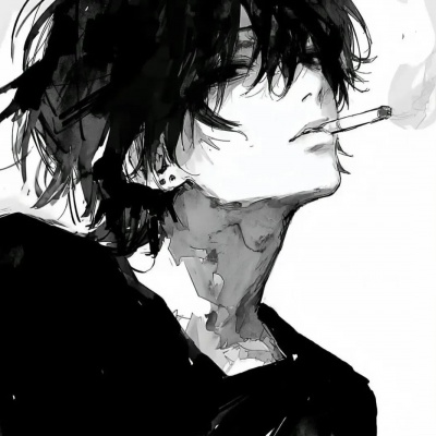 酷飒黑白动漫男头精选|禁欲系 / 痞帅风全覆盖,小众不撞款