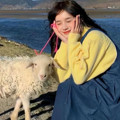 被这组治愈系清新蓝色系女生头像美哭啦！温柔感拉满 女生头像 第9张