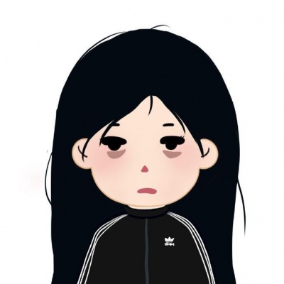 可爱搞怪手绘卡通早八苦命小女孩头像合集 女生头像 第2张