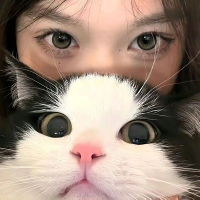 萌化啦！软fufu猫咪搭配甜妹的可爱抱猫女头来啦 女生头像 第4张