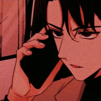 忧郁系动漫男头像|氛围感拉满的伤感少年插画