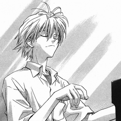 被这组灰色动漫男头帅晕！清冷感小众宝藏！ 男生头像 第4张