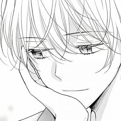 被这组灰色动漫男头帅晕！清冷感小众宝藏！ 男生头像 第2张