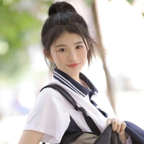 100张青春校园风女生头像大集合，甜到心坎啦！ 女生头像 第1张