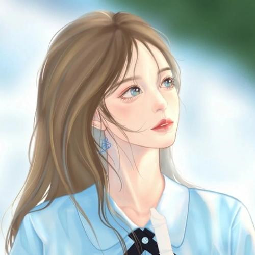 100张青春校园风女生头像大集合，甜到心坎啦！ 女生头像 第15张