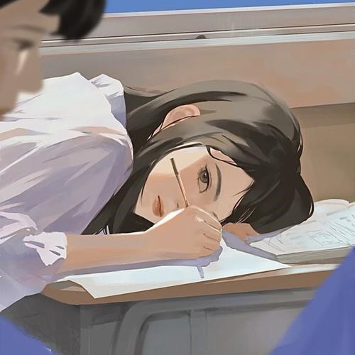 100张青春校园风女生头像大集合，甜到心坎啦！ 女生头像 第9张