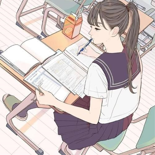100张青春校园风女生头像大集合，甜到心坎啦！ 女生头像 第16张