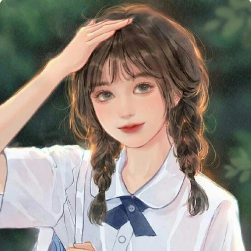 100张青春校园风女生头像大集合，甜到心坎啦！ 女生头像 第56张