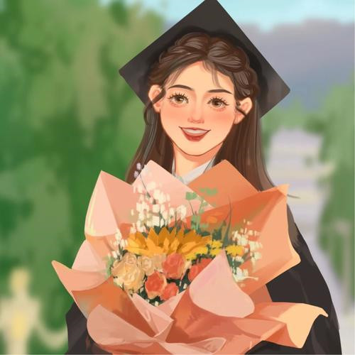 100张青春校园风女生头像大集合，甜到心坎啦！ 女生头像 第53张