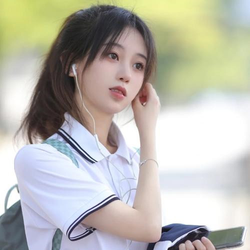 100张青春校园风女生头像大集合，甜到心坎啦！ 女生头像 第69张