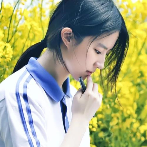 100张青春校园风女生头像大集合，甜到心坎啦！ 女生头像 第65张
