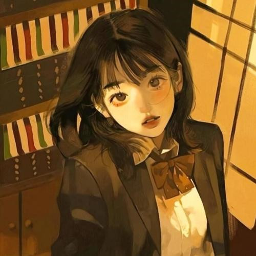100张青春校园风女生头像大集合，甜到心坎啦！ 女生头像 第72张
