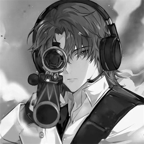 超全！100张黑白动漫男生头像高清大图 男生头像 第24张