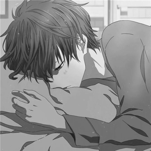 超全！100张黑白动漫男生头像高清大图 男生头像 第46张