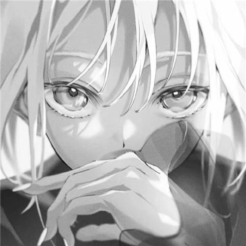 超全！100张黑白动漫男生头像高清大图 男生头像 第40张