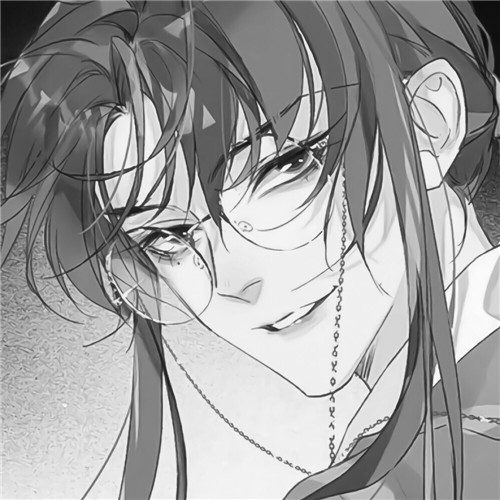 超全！100张黑白动漫男生头像高清大图 男生头像 第63张