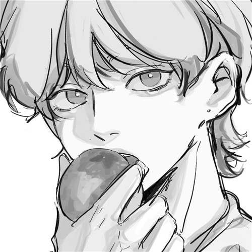超全！100张黑白动漫男生头像高清大图 男生头像 第99张