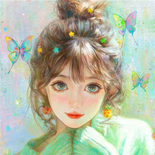 100张高清动漫女生头像合集，日系 / 萌系 / 御姐风全收录，免费下载！ 女生头像 第70张