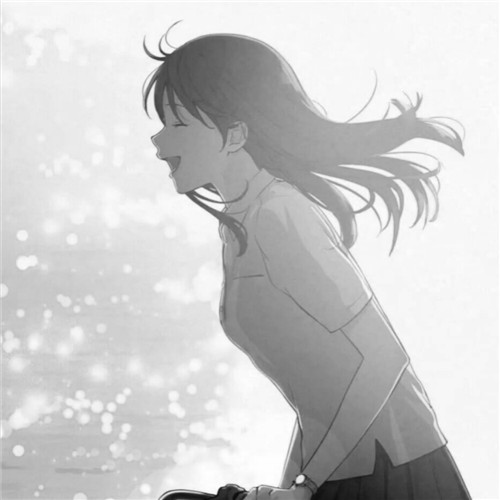 超绝！黑白漫画女生头像高清大集合 女生头像 第56张