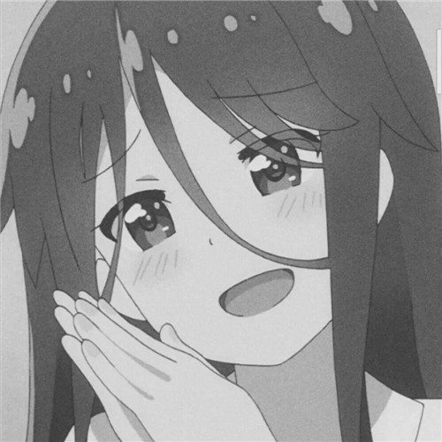 超绝！黑白漫画女生头像高清大集合 女生头像 第72张