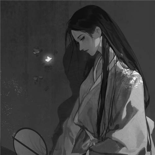 超绝！黑白漫画女生头像高清大集合 女生头像 第99张