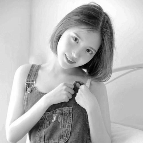 宝藏！高清美女黑白头像大合集来啦 女生头像 第50张