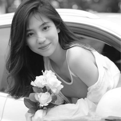 宝藏！高清美女黑白头像大合集来啦 女生头像 第81张