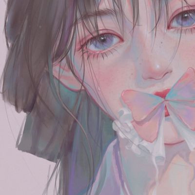 挖到宝啦！102张ins质感高级动漫头像女 女生头像 第25张