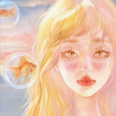 被惊艳到😍这些ins风高级质感动漫女头像绝了 女生头像 第40张