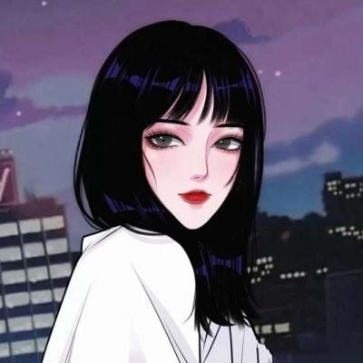 被惊艳到😍这些ins风高级质感动漫女头像绝了 女生头像 第59张