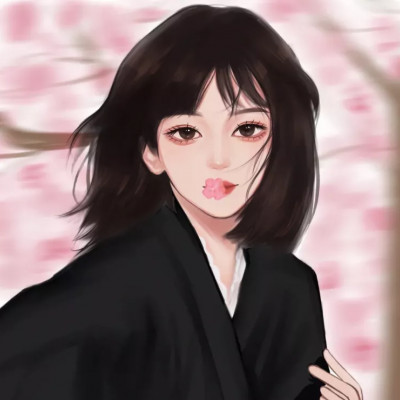 被惊艳到😍这些ins风高级质感动漫女头像绝了 女生头像 第81张