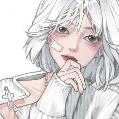 被惊艳到😍这些ins风高级质感动漫女头像绝了 女生头像 第84张