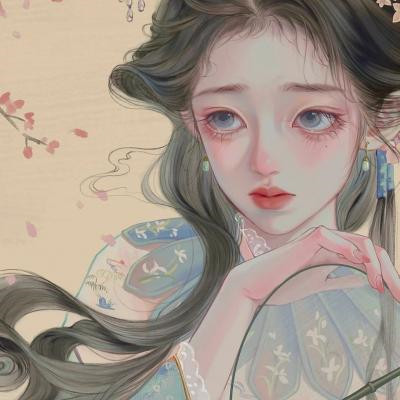被惊艳到😍这些ins风高级质感动漫女头像绝了 女生头像 第83张