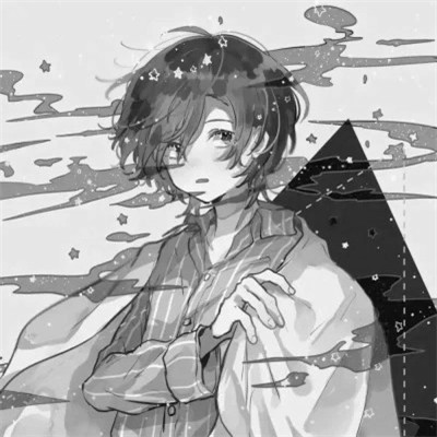 宝藏！最新高清黑白男生头像大集合 男生头像 第24张