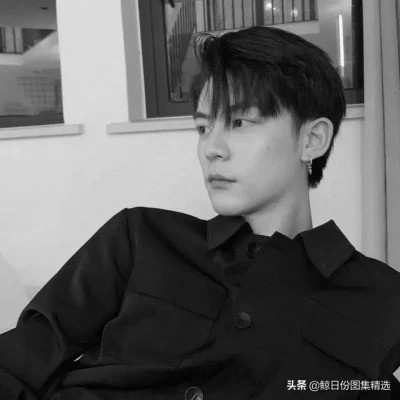 宝藏！最新高清黑白男生头像大集合 男生头像 第46张