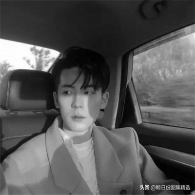 宝藏！最新高清黑白男生头像大集合 男生头像 第44张