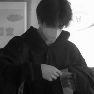 宝藏！最新高清黑白男生头像大集合 男生头像 第36张