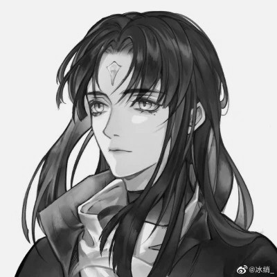 宝藏！最新高清黑白男生头像大集合 男生头像 第63张