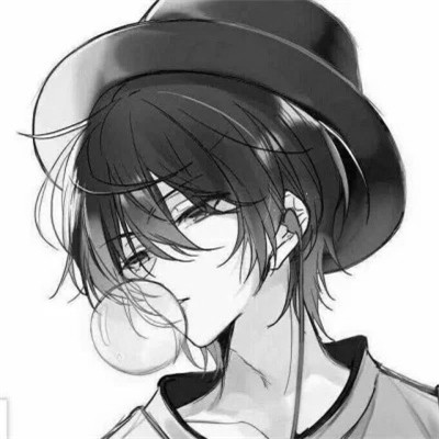 宝藏！最新高清黑白男生头像大集合 男生头像 第69张