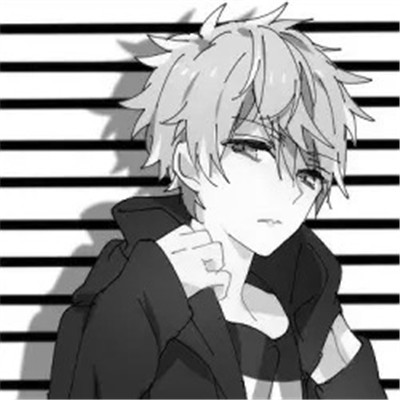 宝藏！最新高清黑白男生头像大集合 男生头像 第93张