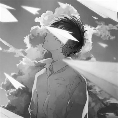 超酷黑白动漫头像来袭，赶紧码住！ 其它头像 第46张