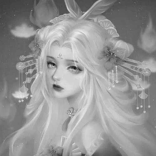 黑白伤感emo风高冷头像合集，小众高级感氛围感拉满！ 其它头像 第71张